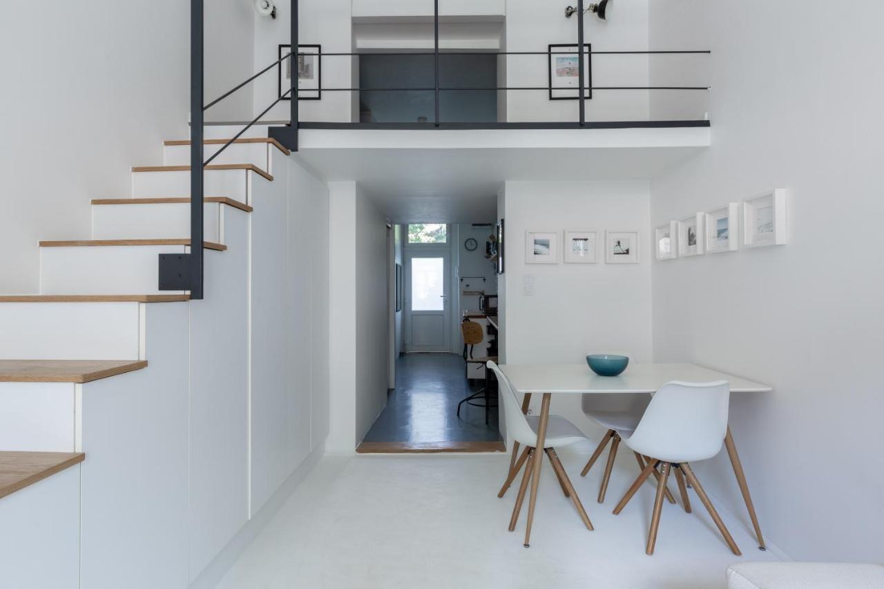 Black And White Apartment Boedapest Buitenkant foto